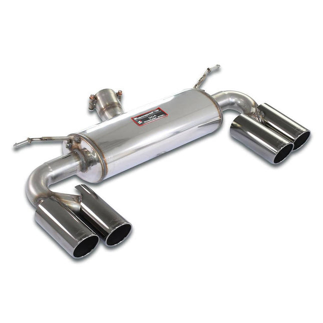 Supersprint 524946 Post-Twin Cat-Back Exhaust for BMW M2 (F87) — Nero