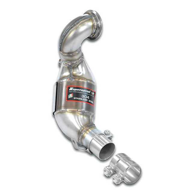 Supersprint 756321 Downpipe with Catalytic Converter for Alfa Romeo 4C 1750 TBi
