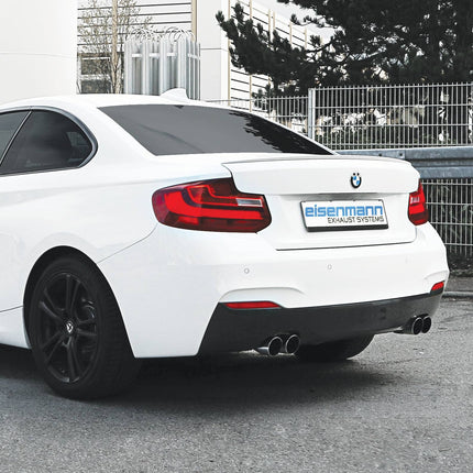 Eisenmann B5461.00902 ESD EG Rear Muffler 2x90mm for BMW 230i F23 Convertible