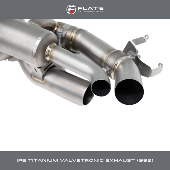 iPE Valvetronic Cat-Back Exhaust for Porsche 911 Carrera /S/4/4S 992.1 2020-2024