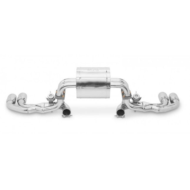 Tubi Style Loud Exhaust Kit with Valve for Ferrari 360 Challenge Stradale - TSFE360C05.321.AR