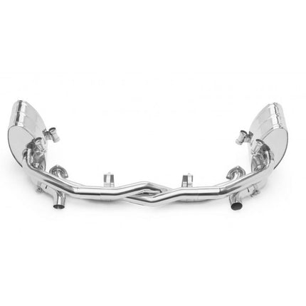 Tubi Style TSPO9972C08.003.A Side & Central Muffler Kit for Porsche 997.2 Carrera & Carrera S