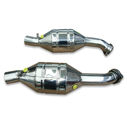 Tubi Style 1239911301 Right Catalytic Converter 200 Cell for Ferrari 360