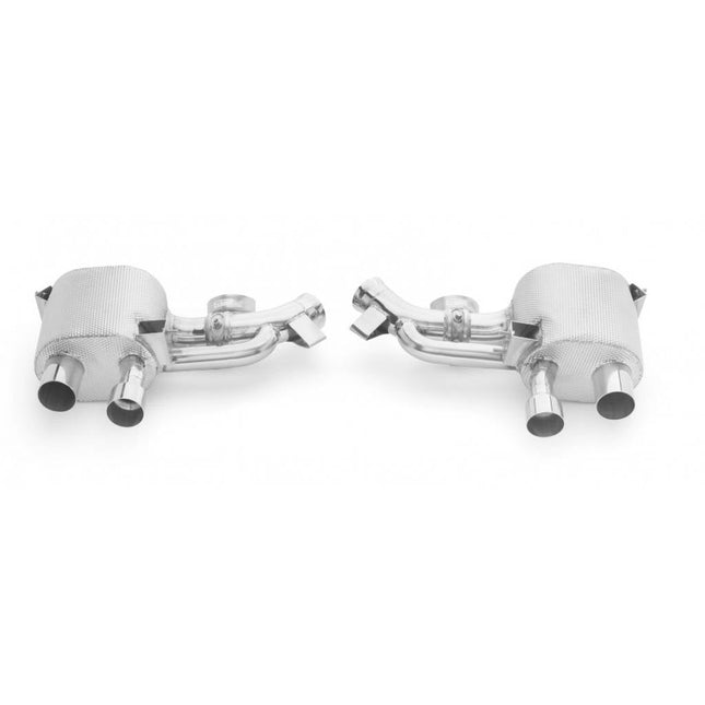 Tubi Style Standard Muffler Set with Valve for Ferrari FF - TSFEFFSB11.003.A