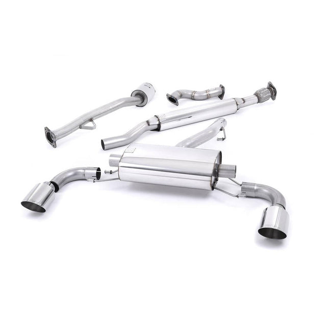 Milltek SSXSB032 Primary Cat-Back Exhaust for Scion FR-S / Subaru BRZ 2.0L