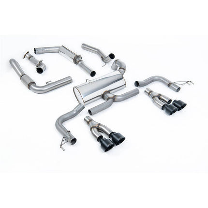 Milltek SSXHO221 Cat-Back Quad 100mm GT100B ECA for Honda Civic Type R FK2 (LHD)