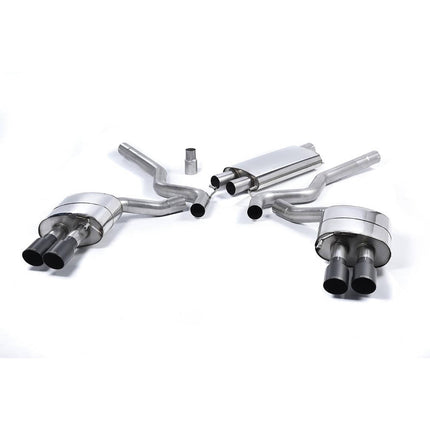 Milltek SSXFD181 Cat-Back Exhaust for Ford Mustang 2.3 EcoBoost S550 Fastback Cerakote Black