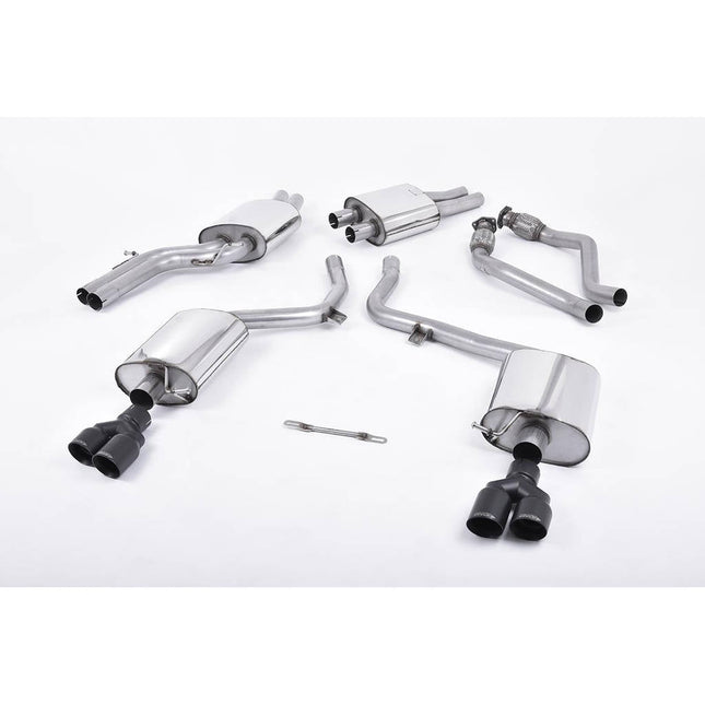 Milltek SSXAU556 Cat-Back Exhaust for Audi S4 3.0 Supercharged V6 B8 (2009-2012)
