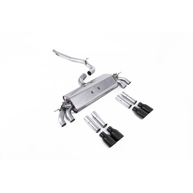 Milltek SSXAU470 Cat-Back Exhaust for Audi S3 Saloon and Cabrio 8V