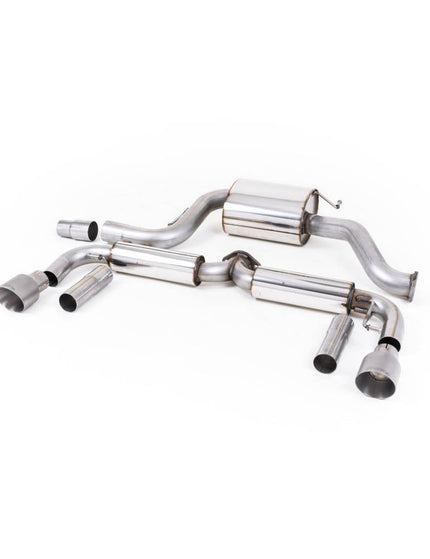 Milltek SSXVW347 Cat-Back Exhaust for VW Beetle 2.0 TSI