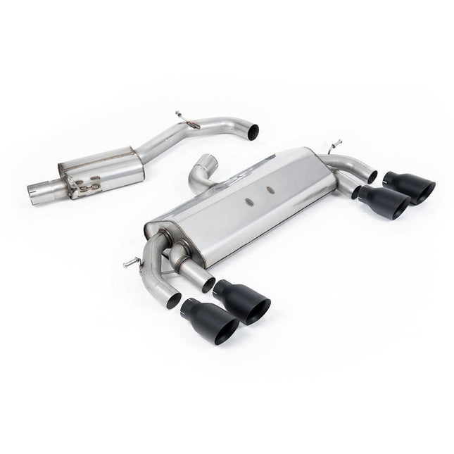 Milltek SSXVW411 Cat-Back Exhaust for VW Golf Mk7 R 2.0 TSI 300PS Quad (2014-2016)