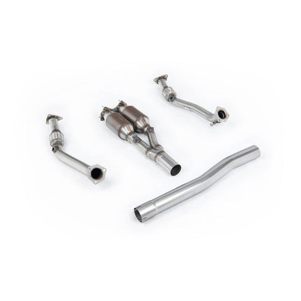 Milltek SSXVW180 Hi-Flow Sports Cats for VW Golf Mk5 R32 3.2 V6 (2005-2009)