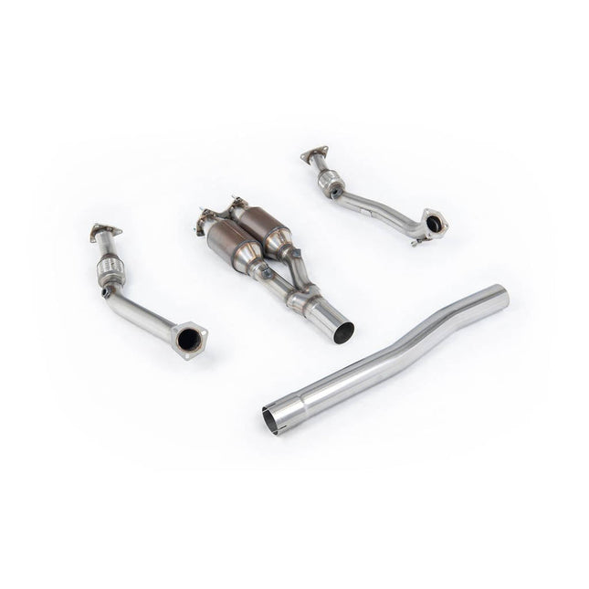 Milltek SSXVW180 Hi-Flow Sports Cats for VW Golf Mk5 R32 3.2 V6 (2005-2009)