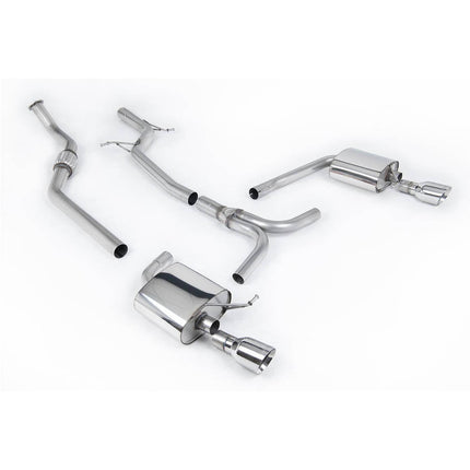 Milltek SSXAU629 Cat-Back Exhaust for Audi A4 2.0 TFSI B8