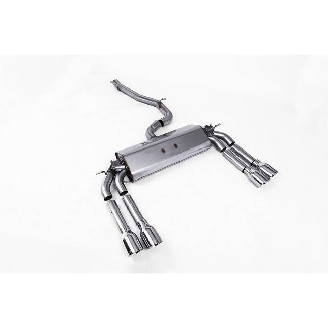Milltek SSXAU471 Cat-Back Exhaust for Audi S3 Saloon and Cabrio 8V