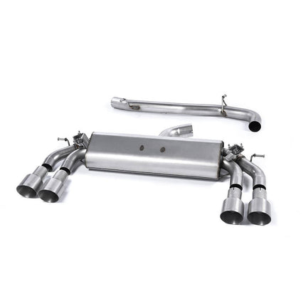 Milltek SSXAU417 Quad Cat-Back Exhaust for Audi S3 8V Sportback