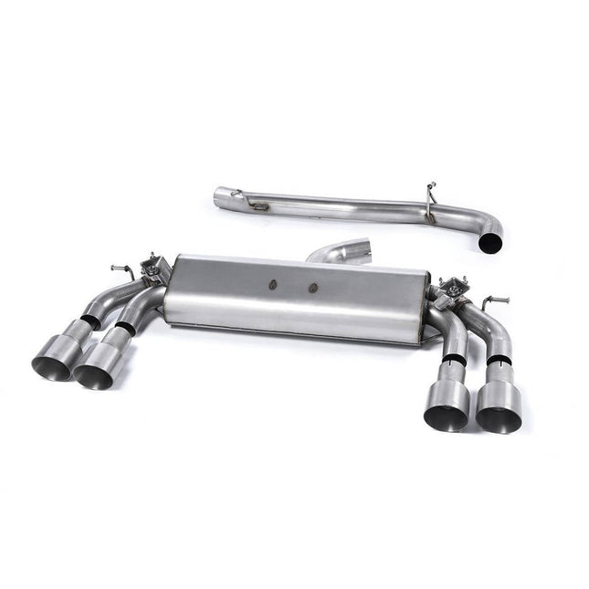 Milltek SSXAU417 Quad Cat-Back Exhaust for Audi S3 8V Sportback