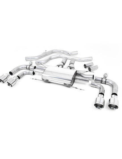 Milltek SSXAR001 Front-Pipe-Back Exhaust for Alfa Giulia Quadrifoglio