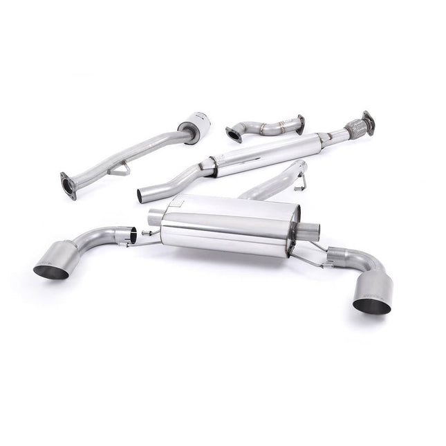Milltek SSXSB041 Primary Cat-Back Dual GT115 Exhaust for Scion FR-S and Subaru BRZ 2.0L (2012-2016)