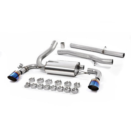 Milltek SSXFD186 Cat-Back Dual GT115 Exhaust for Ford Focus Mk3 RS 2.3 EcoBoost (2016-2018)