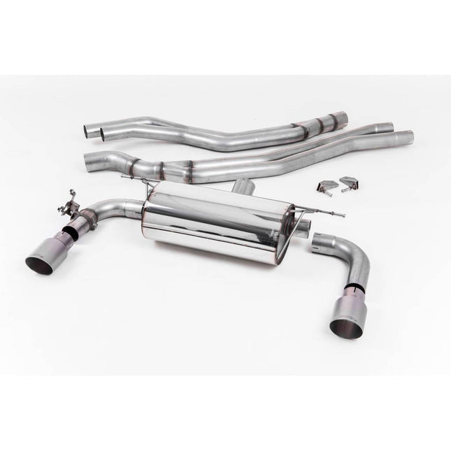 Milltek SSXBM1058 Cat-Back Twin GT90 Exhaust for BMW 2 Series M240i Coupe F22 LCI (2015-2018)