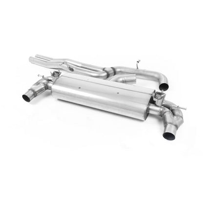 Milltek SSXAU769 Cat-Back Exhaust with Cerakote Black Jet Oval Tips for Audi RS3 Sportback 400PS 8V Facelift