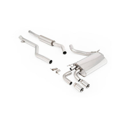 Milltek SSXBM1077 Cat-Back Exhaust for BMW 320i F30 M Sport (2015-2019)