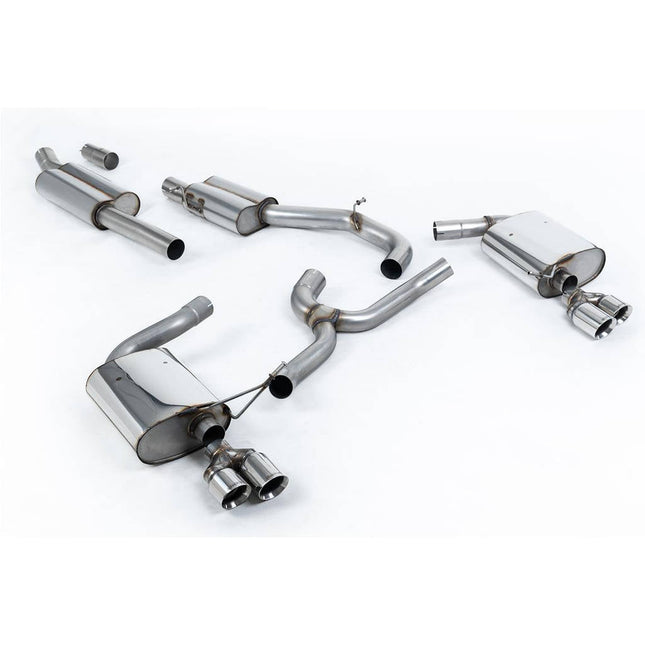 Milltek SSXSE198 Cat-Back Twin GT80 Exhaust for SEAT Leon ST Cupra 300 4x4