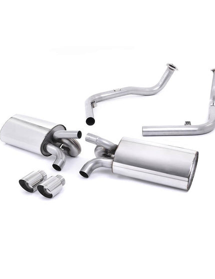 Milltek SSXPO118 Cat-Back Exhaust for Porsche 987 Boxster S Cayman S