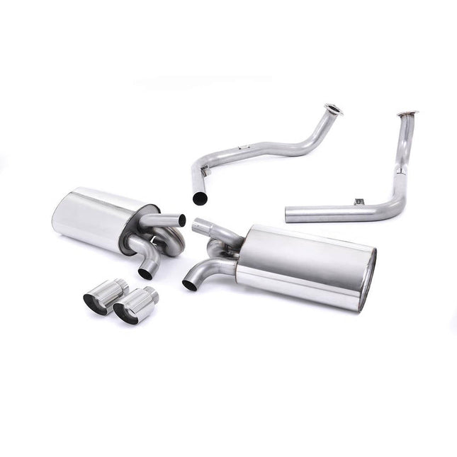 Milltek SSXPO118 Cat-Back Exhaust for Porsche 987 Boxster S Cayman S
