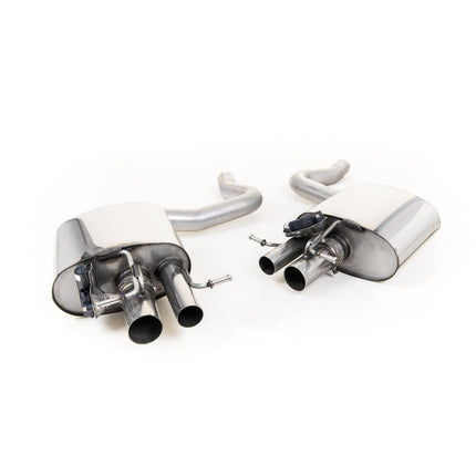 Milltek SSXMZ122 Valved Rear Silencers for Mercedes-AMG C63 / C63 S W205 Saloon