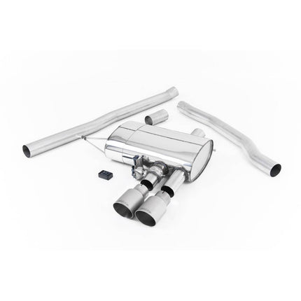 Milltek SSXM442 Cat-Back Twin GT90 Exhaust for Mini Cooper S Mk3 F56 2.0 Turbo (2014+)