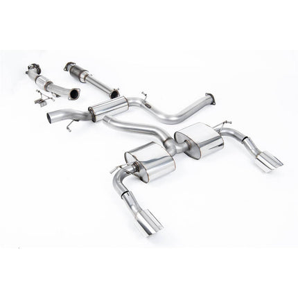 Milltek SSXFD071 Turbo-Back Exhaust for Ford Focus Mk2 RS