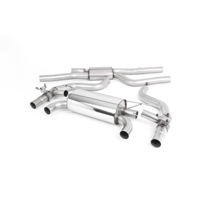 Milltek SSXBM1080 Quad Cat-Back Exhaust for BMW M2 Competition F87