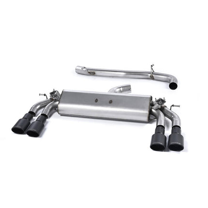 Milltek SSXAU414 Cat-Back 104x80mm Black Velvet Oval Exhaust for Audi S3 8V Sportback 2.0 TFSI Quattro