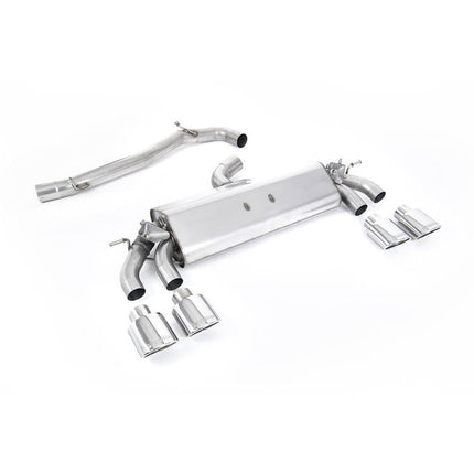 Milltek SSXVW423 Filter-Back Exhaust for VW Golf Mk7.5 R