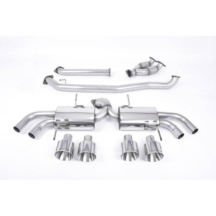 Milltek SSXNI006 Primary Cat-Back Exhaust for Nissan GT-R R35