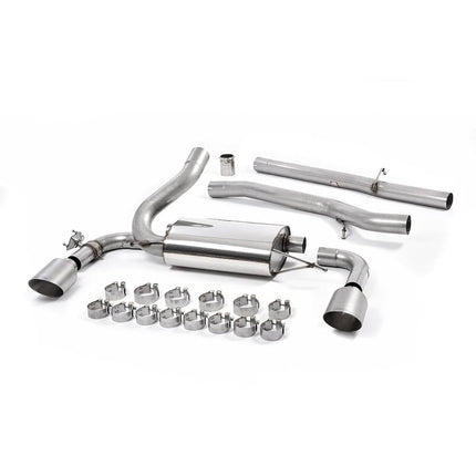 Milltek SSXFD185 Cat-Back Exhaust with GT-115 Tips for Ford Focus RS Mk3 (2016-2018)