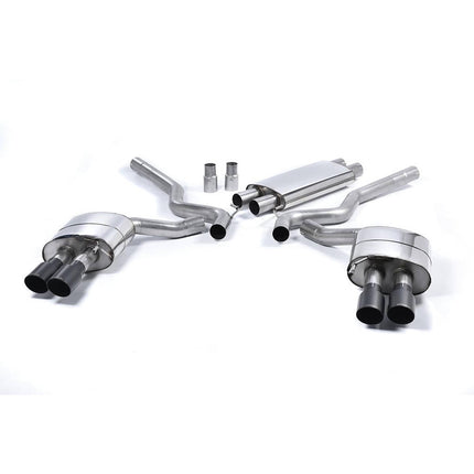 Milltek SSXFD156 Quad Cat-Back Exhaust for Ford Mustang GT S550