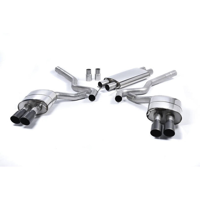 Milltek SSXFD156 Quad Cat-Back Exhaust for Ford Mustang GT S550