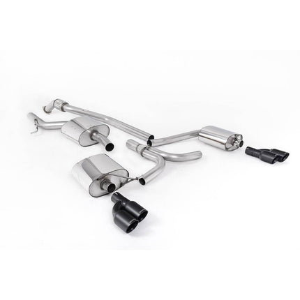 Milltek SSXAU660 Cat-Back Twin 80mm GT Exhaust for Audi A5 Cabriolet 2.0 TFSI B8 (2008-2012)