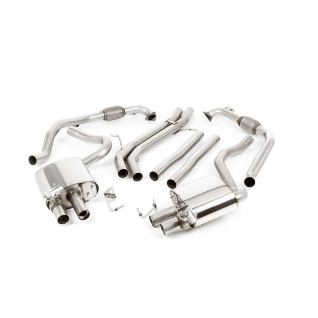 Milltek SSXAU685 Cat-Back Exhaust for Audi S5 3.0 V6 Turbo Coupe/Cabrio B9 (Non Sport Diff)