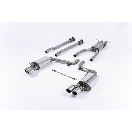 Milltek SSXAU622 Cat-Back Exhaust for Audi S6 5.2 V10 C6 FSI Quattro (2006-2012)