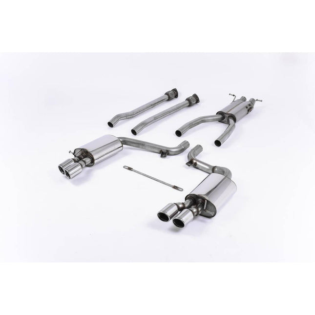 Milltek SSXAU622 Cat-Back Exhaust for Audi S6 5.2 V10 C6 FSI Quattro (2006-2012)