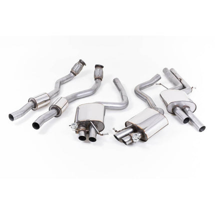 Milltek SSXAU336 Cat-Back Exhaust for Audi RS4 B8 4.2 FSI Quattro Avant (2012-2015)