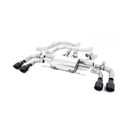 Milltek SSXAR002 Front-Pipe-Back Exhaust for Alfa Giulia Quadrifoglio