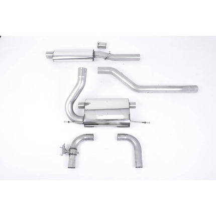 Milltek SSXFD255 Cat-Back JET-115 Exhaust for Ford Focus Mk3 RS 2.3 EcoBoost (2016-2018)