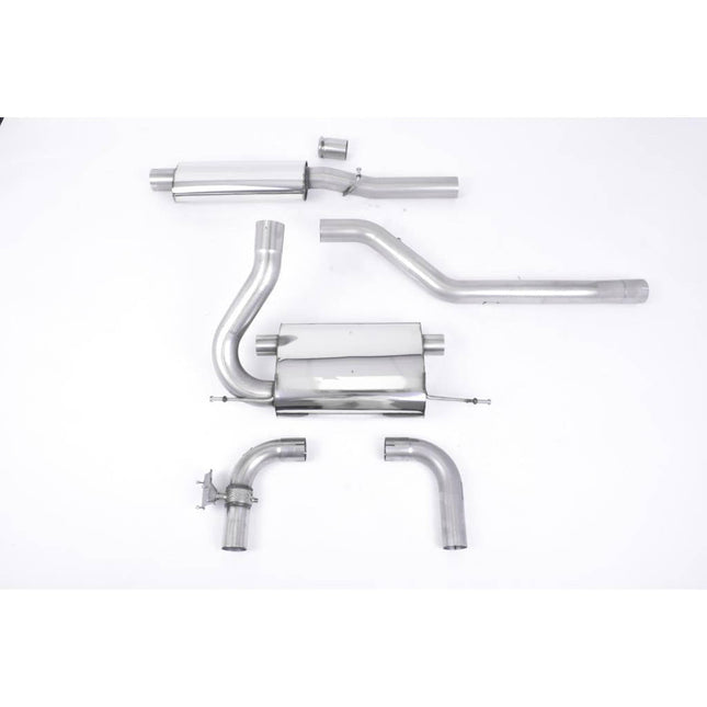 Milltek SSXFD255 Cat-Back JET-115 Exhaust for Ford Focus Mk3 RS 2.3 EcoBoost (2016-2018)