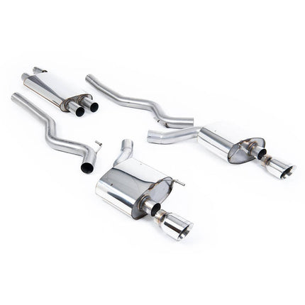 Milltek SSXFD173 Cat-Back GT100 Exhaust for Ford Mustang 2.3 EcoBoost Fastback (2015-2018)