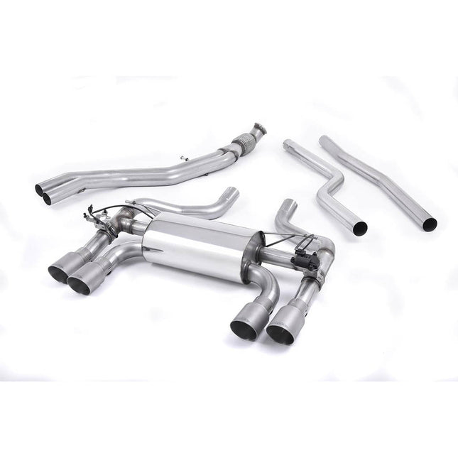 Milltek SSXBM1035 Cat-Back Exhaust for BMW M2 F87 (Quad GT90)